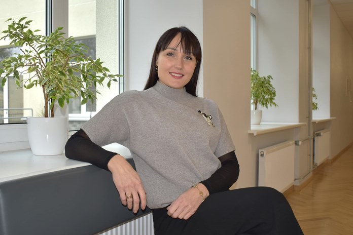 Sandra Žutautienė – Palangos Senosios gimnazijos direktorė.