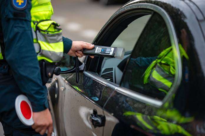 Policijos ekipažas sustabdė automobilį Palangoje.