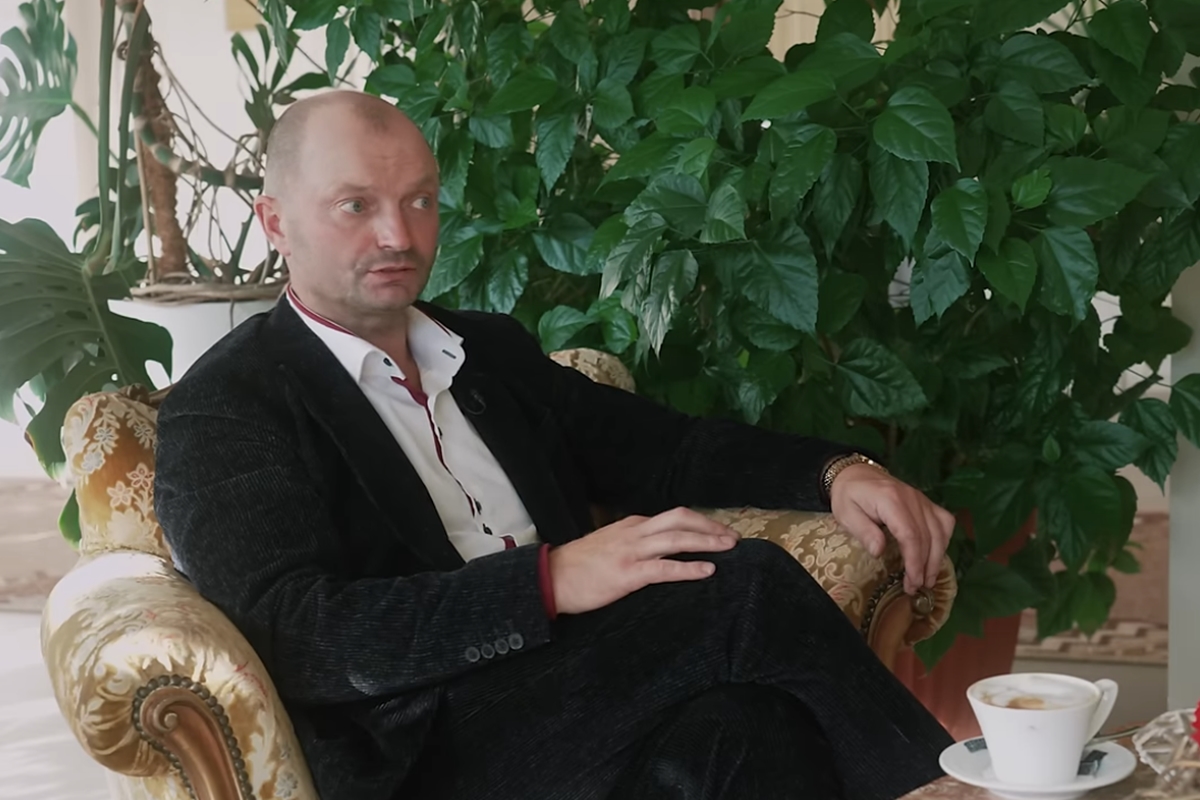 Ričardas Jovaiša. Kadras iš laidos PROTO INDUSTRIJA.